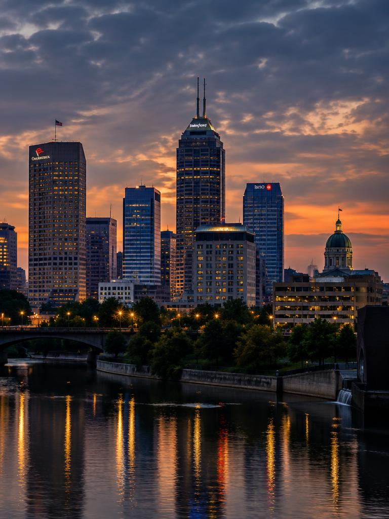Indianapolis skyline